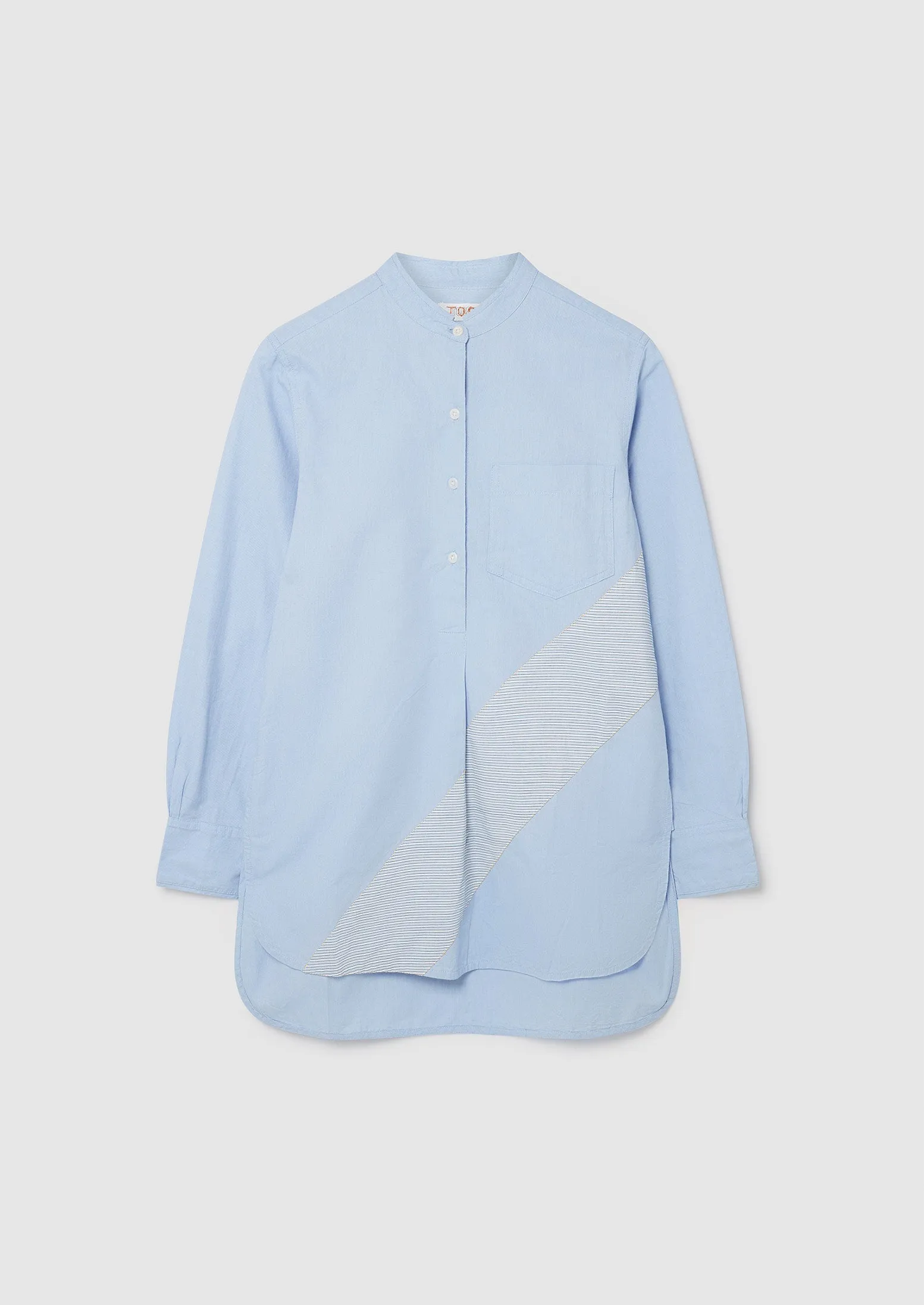 Renewed Tom of Holland Cotton Shirt Size 6 | Chambray sold by TOAST