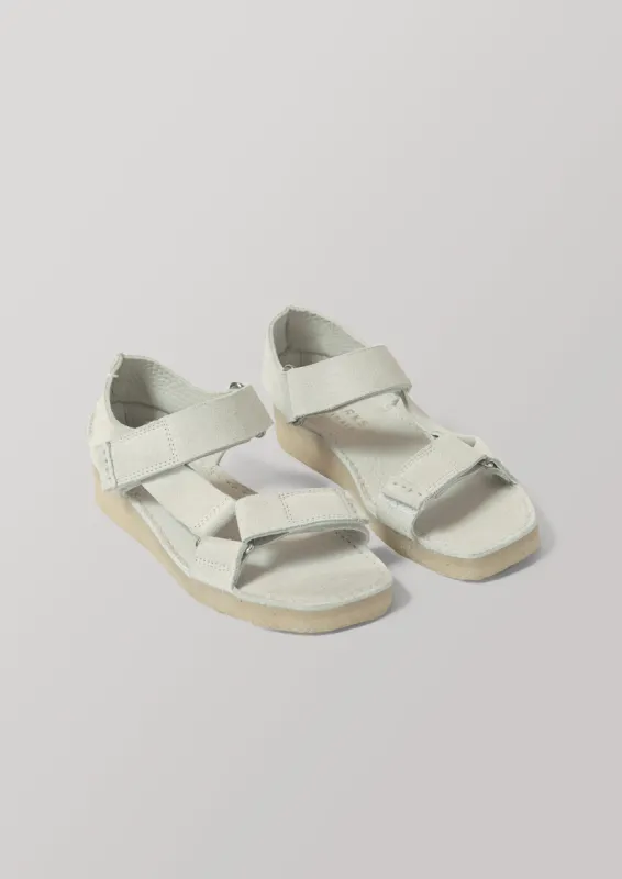 Clarks Wallabee Sandal | Off White sold by TOAST