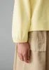 Cotton Jersey Raglan Sweatshirt | Yellow sold by TOAST
