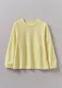 Cotton Jersey Raglan Sweatshirt | Yellow sold by TOAST