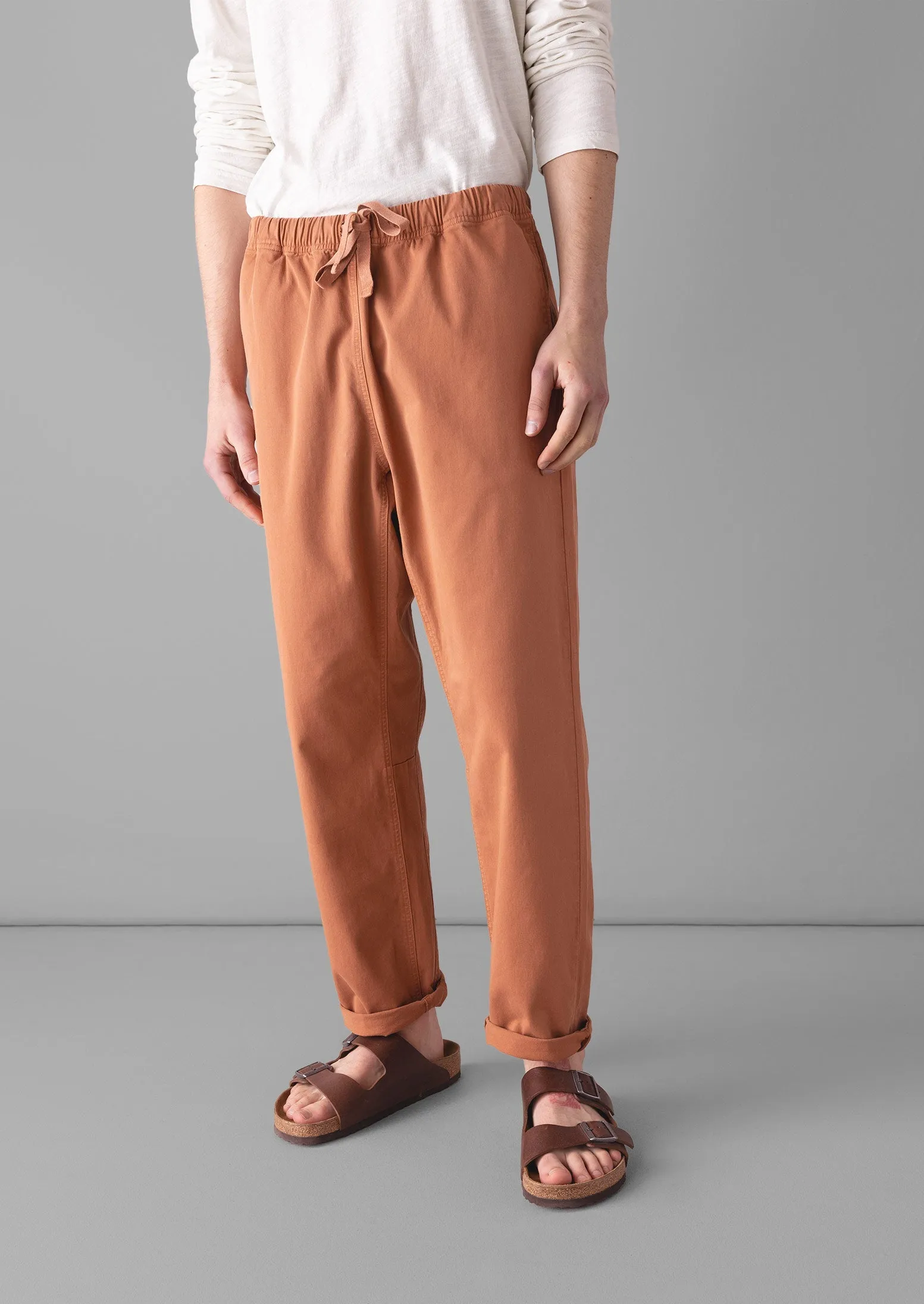 Alfie Cotton Twill Trousers | Washed Copper sold by TOAST product image thumbnail 4