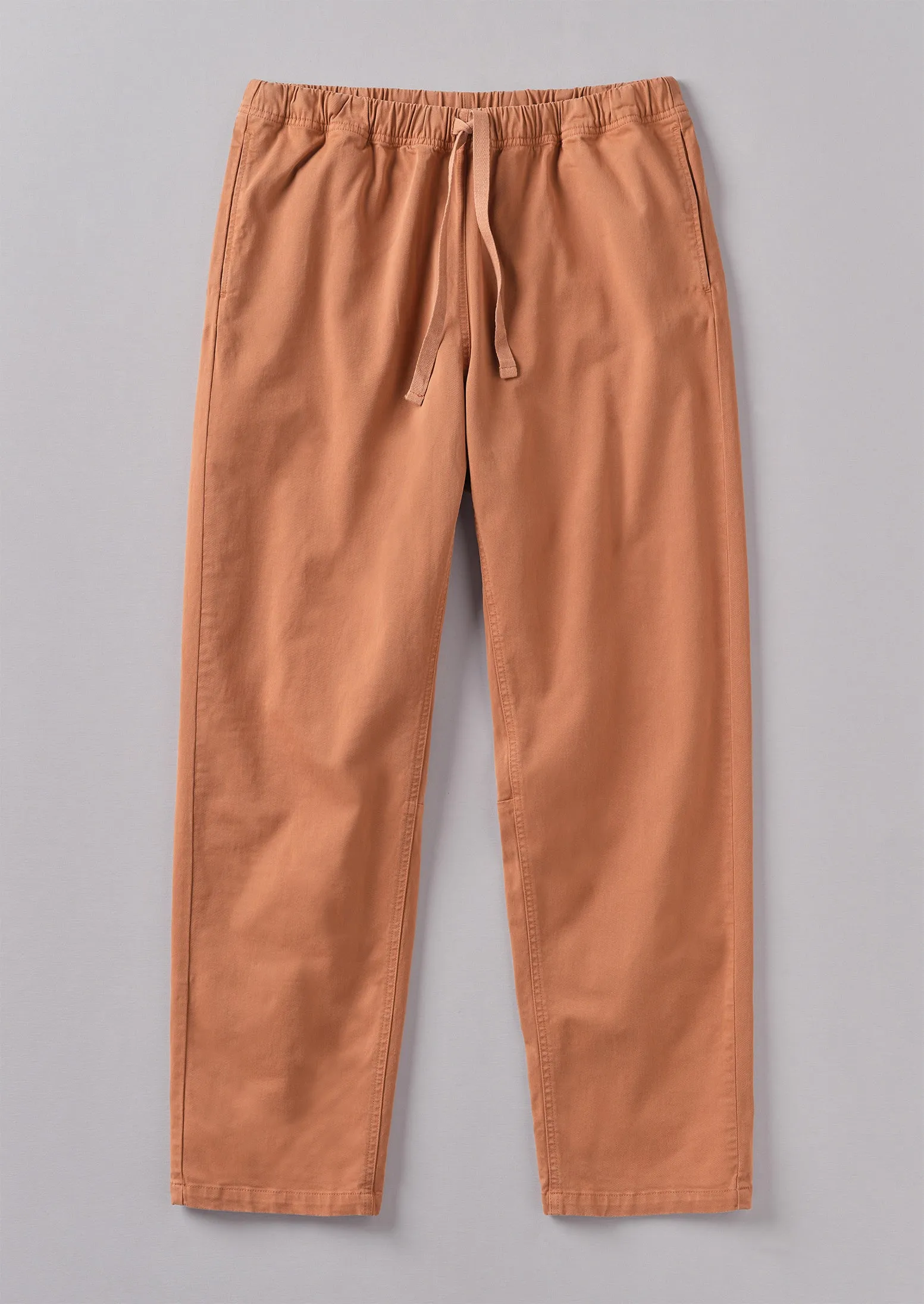 Alfie Cotton Twill Trousers | Washed Copper sold by TOAST