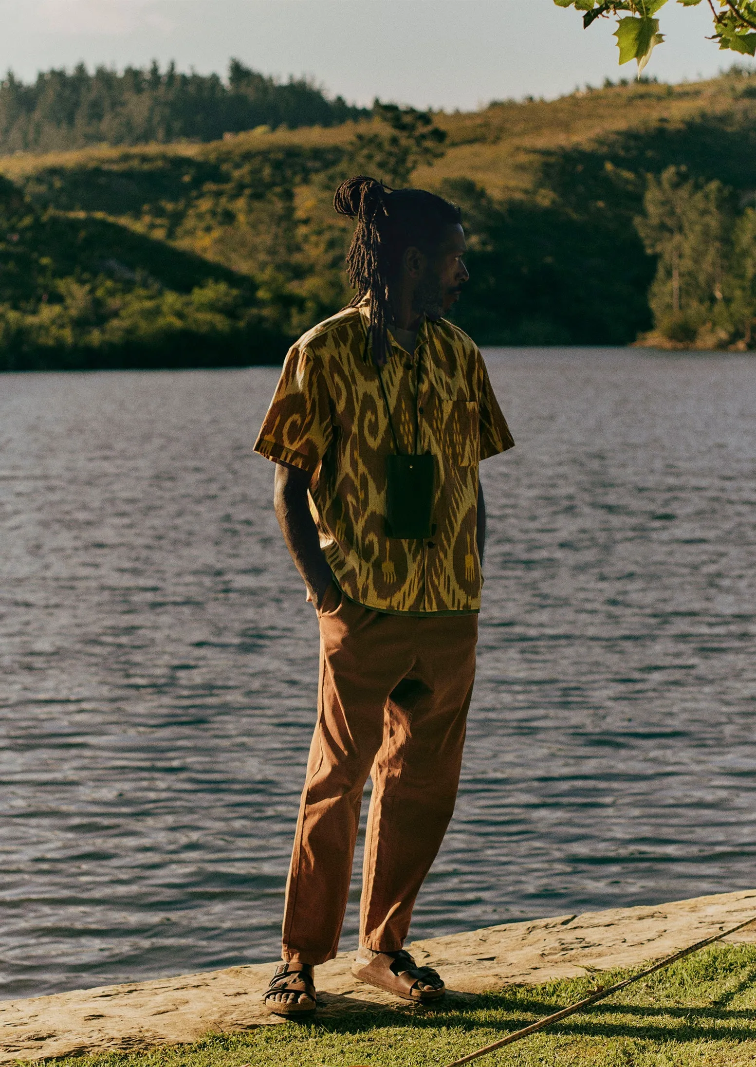 Alfie Cotton Twill Trousers | Washed Copper sold by TOAST product image thumbnail 2