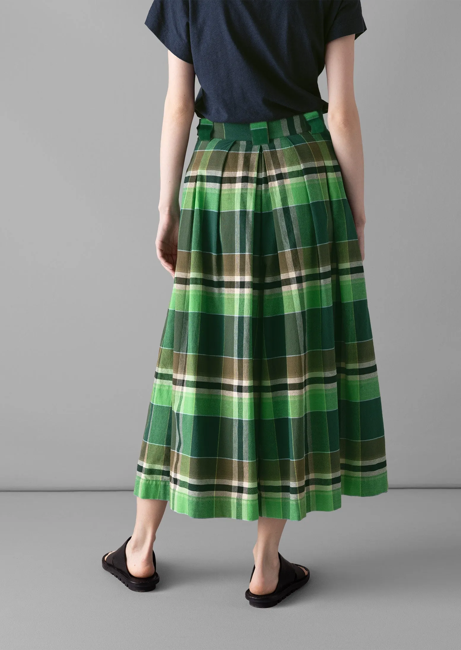Gingham Culotte Trouser | boohoo