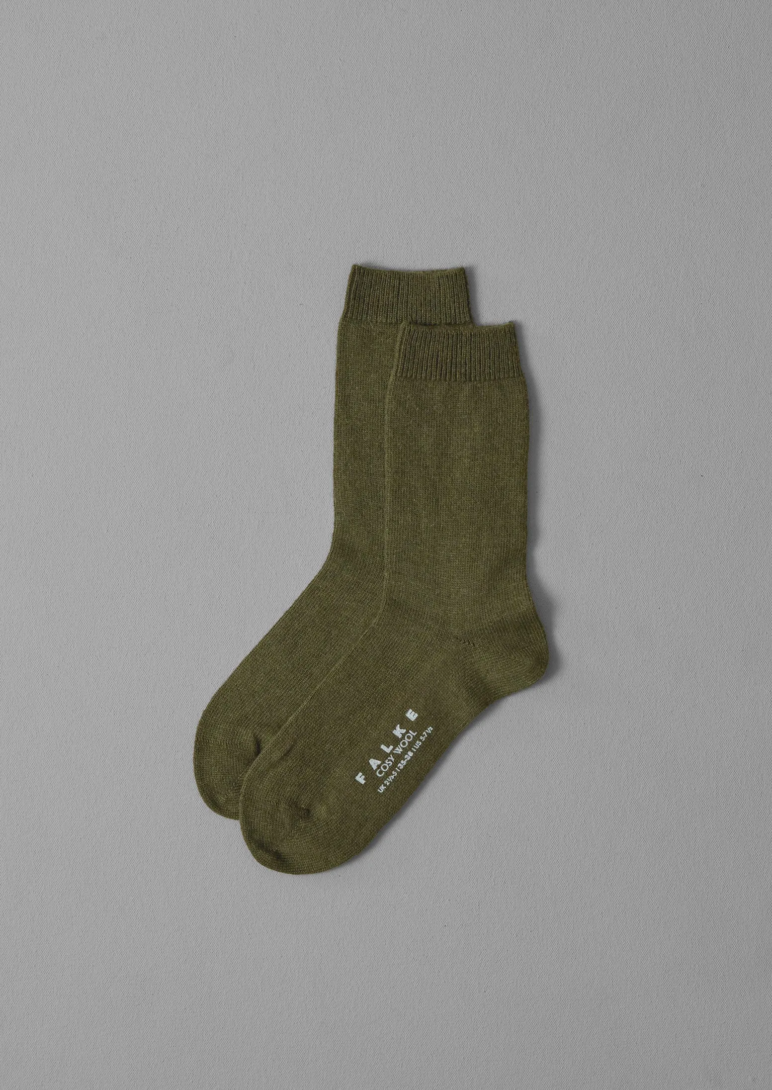 Falke Cosy Wool Socks | Artichoke sold by TOAST