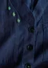 Renewed Indigo Cotton Twill Jumpsuit Size 8 | Indigo sold by TOAST