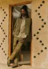 Garment Dyed Organic Cotton Tapered Trousers | Artichoke sold by TOAST