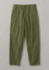 Garment Dyed Organic Cotton Tapered Trousers | Artichoke sold by TOAST