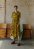 Bryn Scenery Print Crepe Dress | Pomelo sold by TOAST