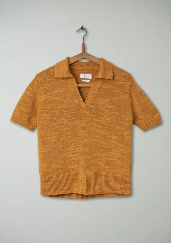 Reworn Cotton Linen Knitted Top Size S (124) | Dhal sold by TOAST