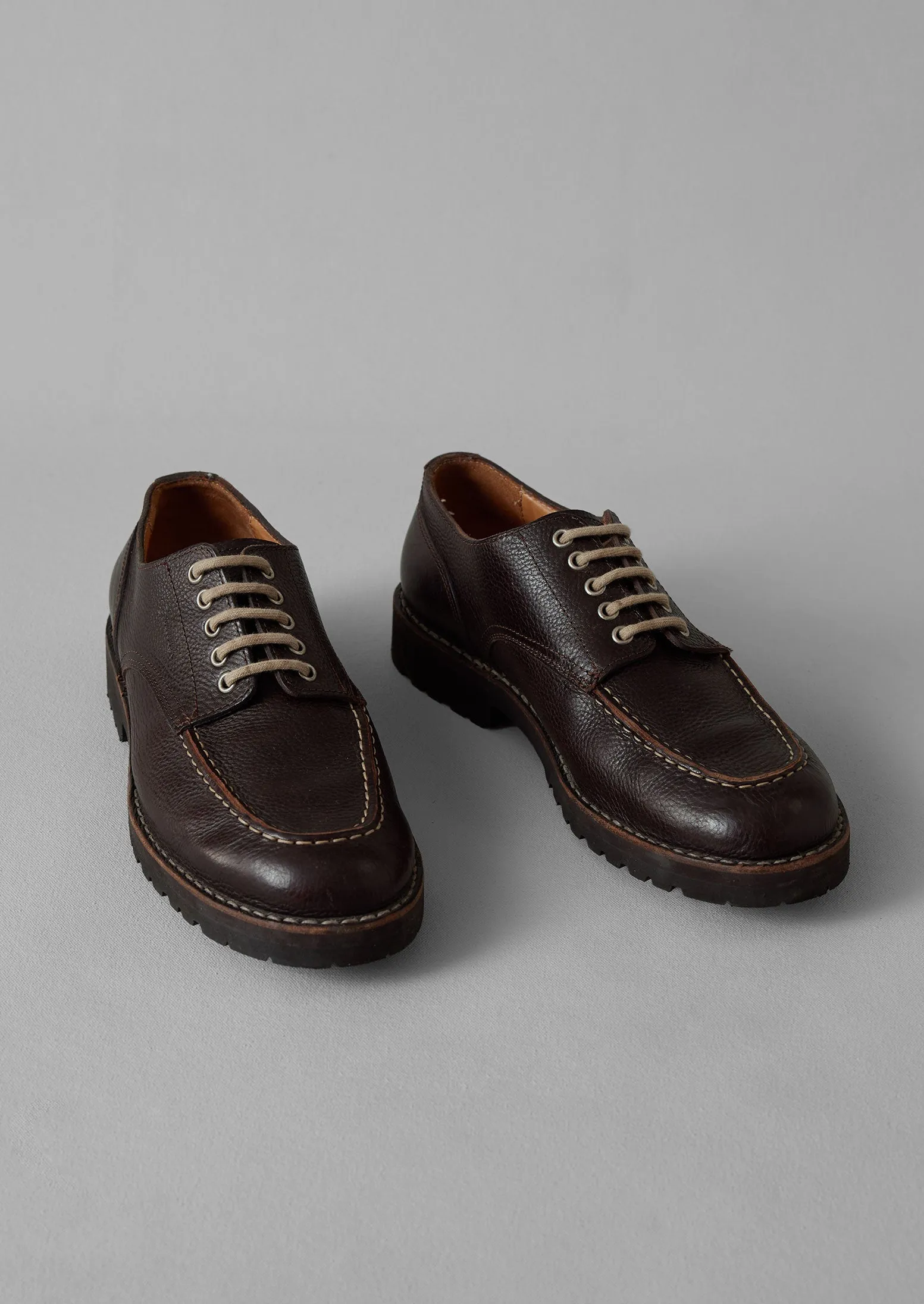 Fracap Postman Shoes | Dark Brown sold by TOAST