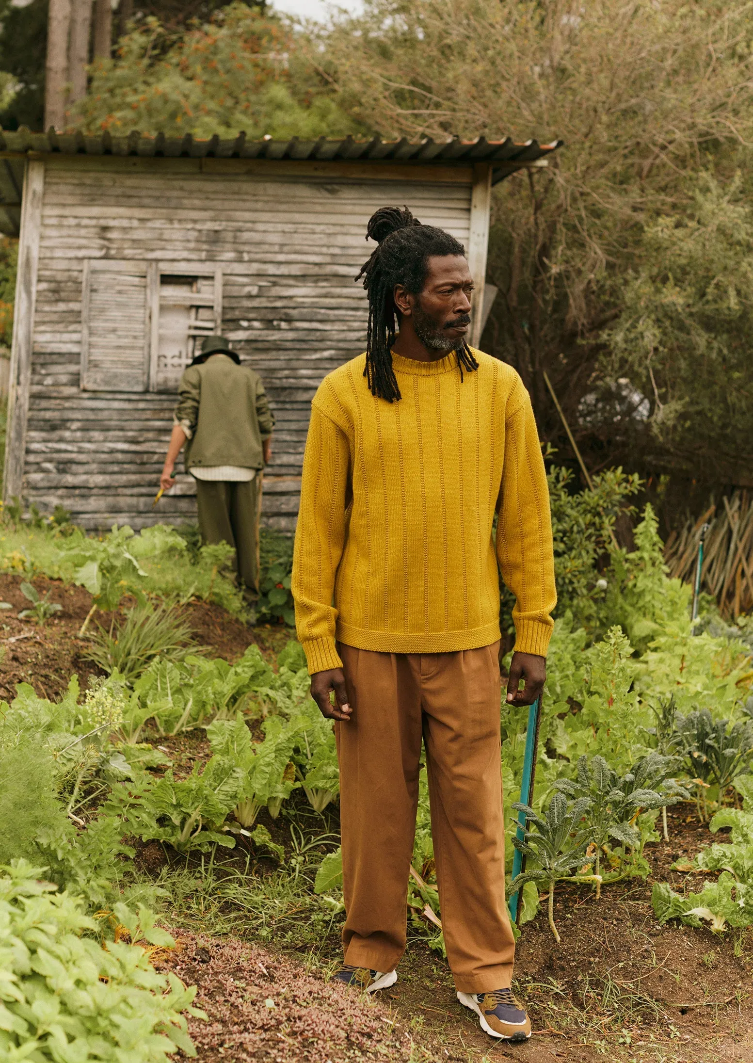 Bill Cotton Wide Leg Trousers | Acorn sold by TOAST product image thumbnail 4