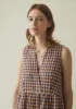 Alder Check Cotton Seersucker Dress | Multi sold by TOAST