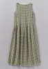 Gingham Linen Dress | Garden Green sold by TOAST