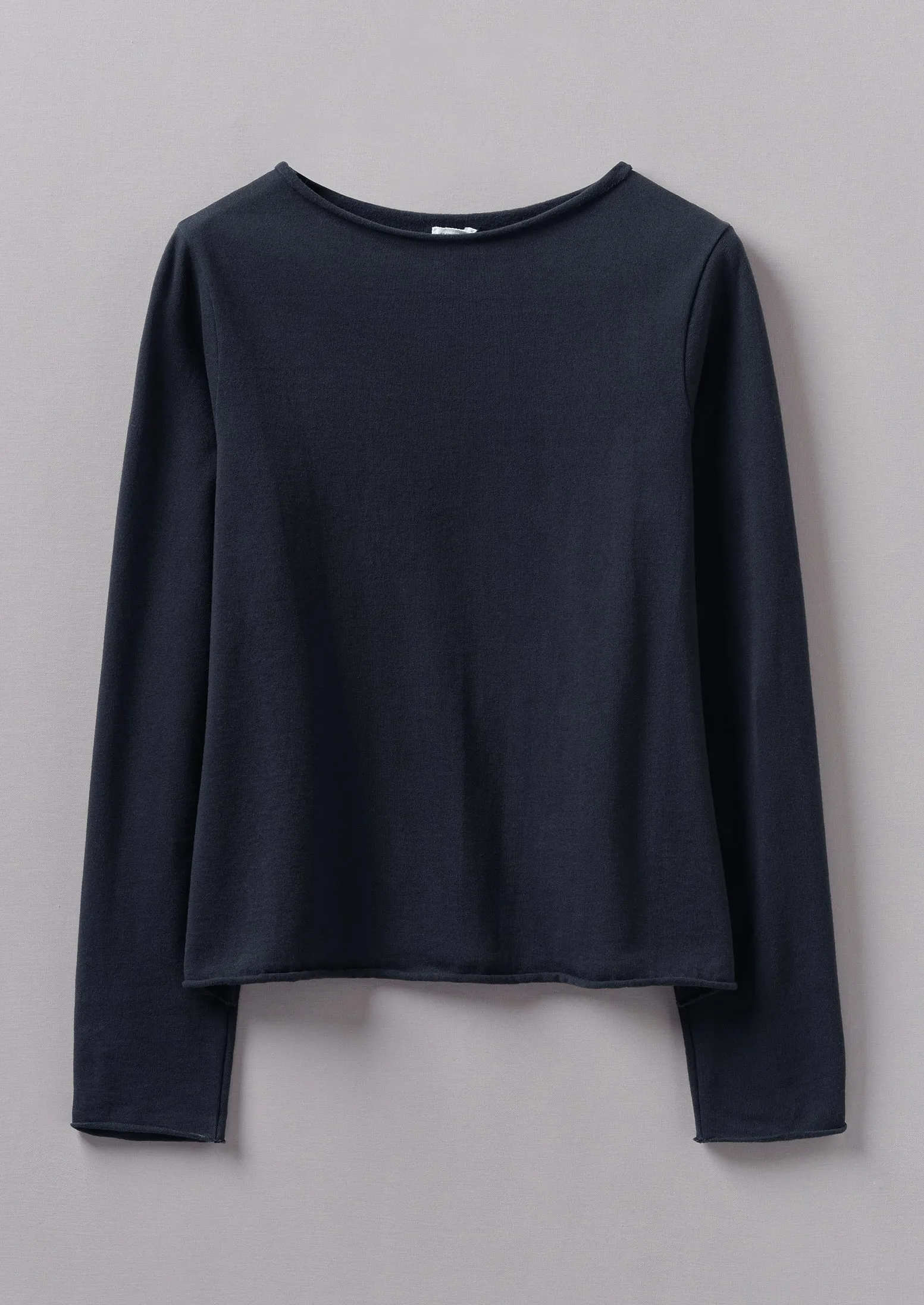 Heavy Cotton Rolled Edge Tee | Blue Graphite sold by TOAST