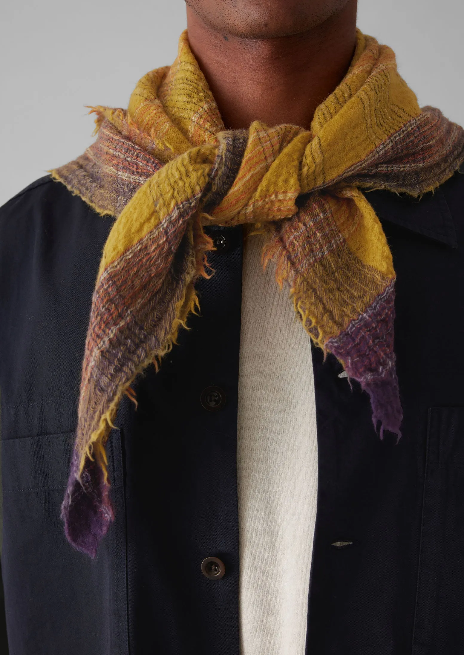 Stellar Hand Woven Scarf | Ochre sold by TOAST product image thumbnail 3