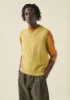Donegal Wool Tank | Soft Yellow sold by TOAST
