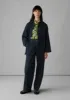 Flat Front Japanese Denim Trousers | Indigo sold by TOAST