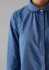 Anja Check Cotton Shirt | Slate/Dark Cornflower sold by TOAST
