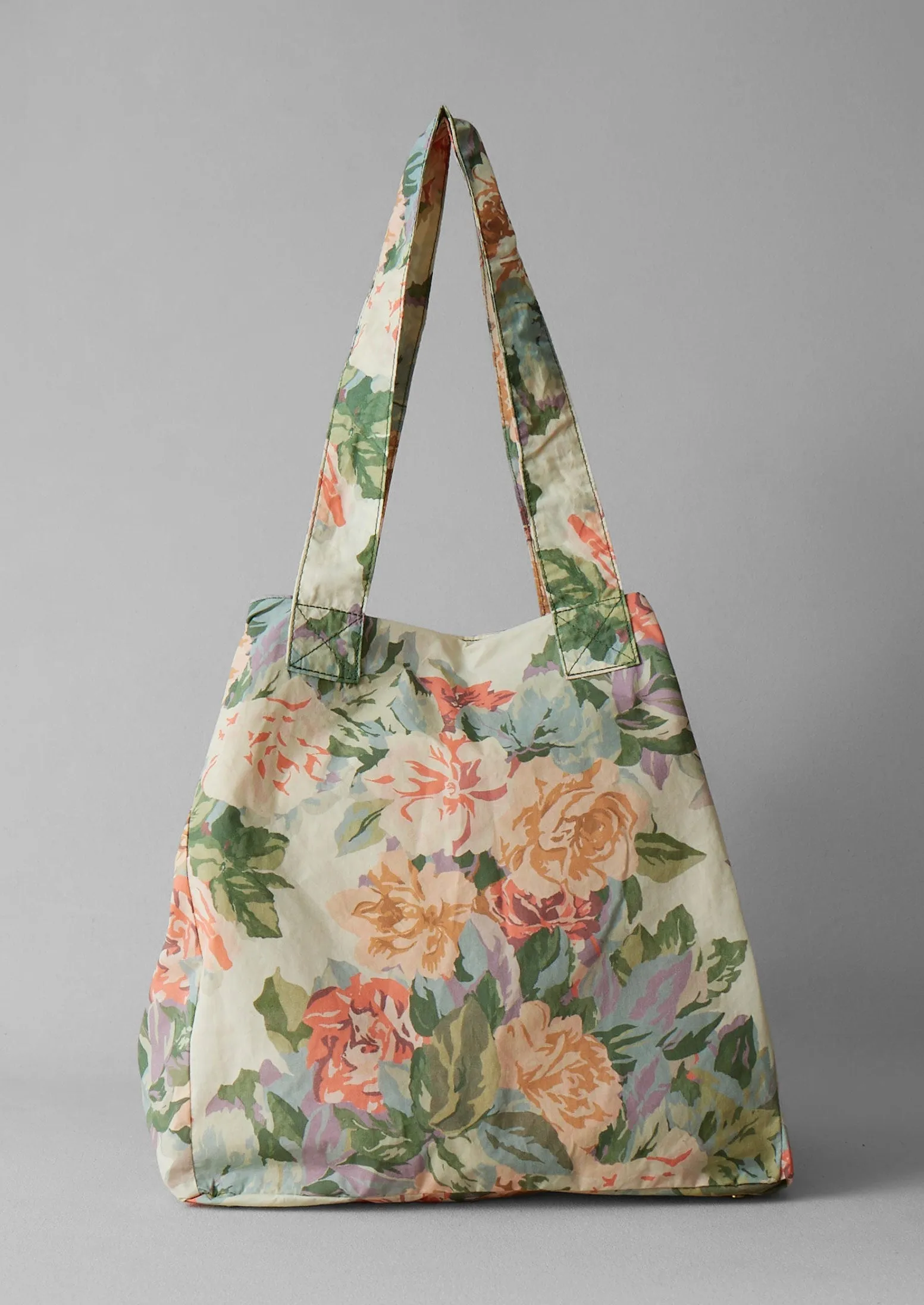 Garden Floral Waxed Cotton Tote | Multi sold by TOAST product image thumbnail 4