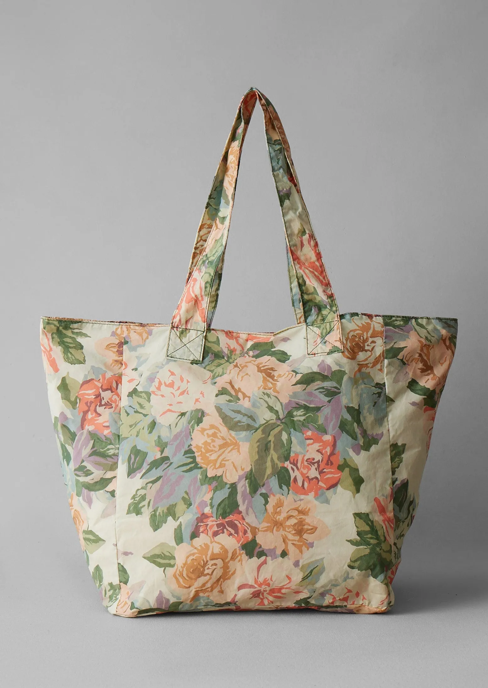 Garden Floral Waxed Cotton Tote | Multi sold by TOAST