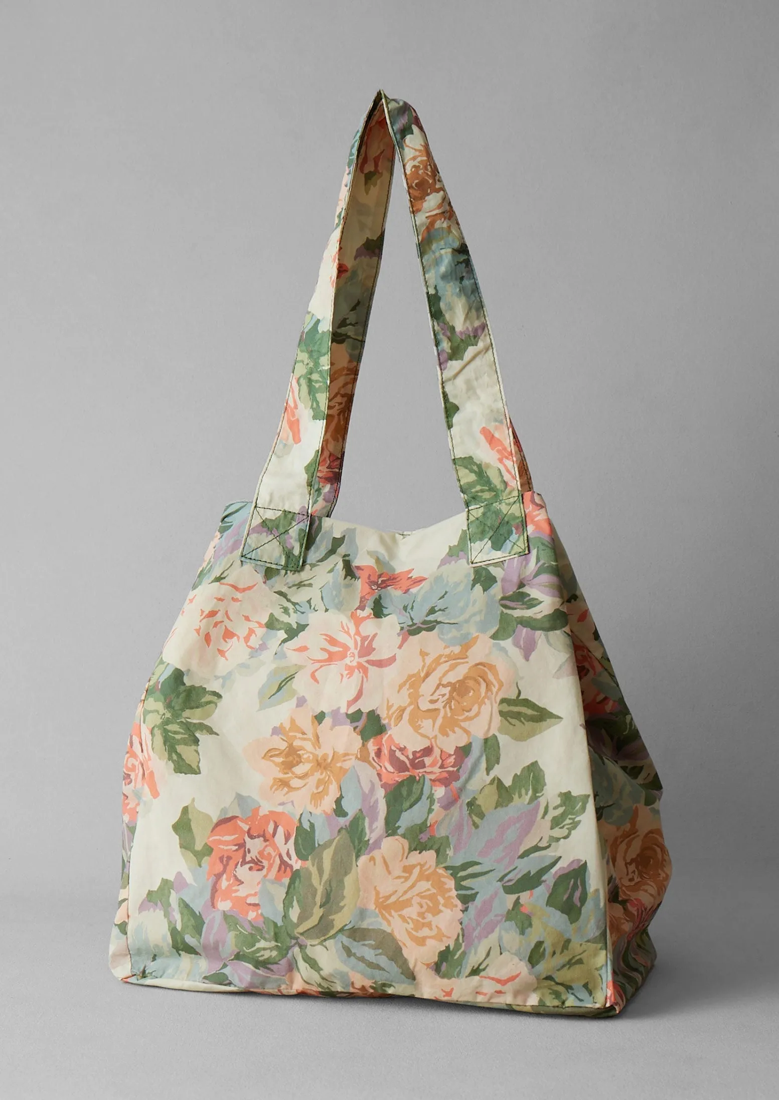 Garden Floral Waxed Cotton Tote | Multi sold by TOAST product image thumbnail 3