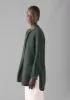 Elena Cotton Linen Tunic Shirt | Dusted Khaki sold by TOAST