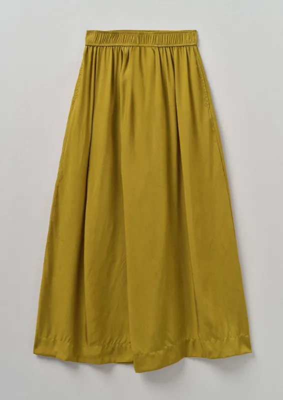 Crinkle Twill Culottes | Earth Gold sold by TOAST