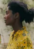 Collector Print Fluid Shirt Dress | Golden Ochre sold by TOAST