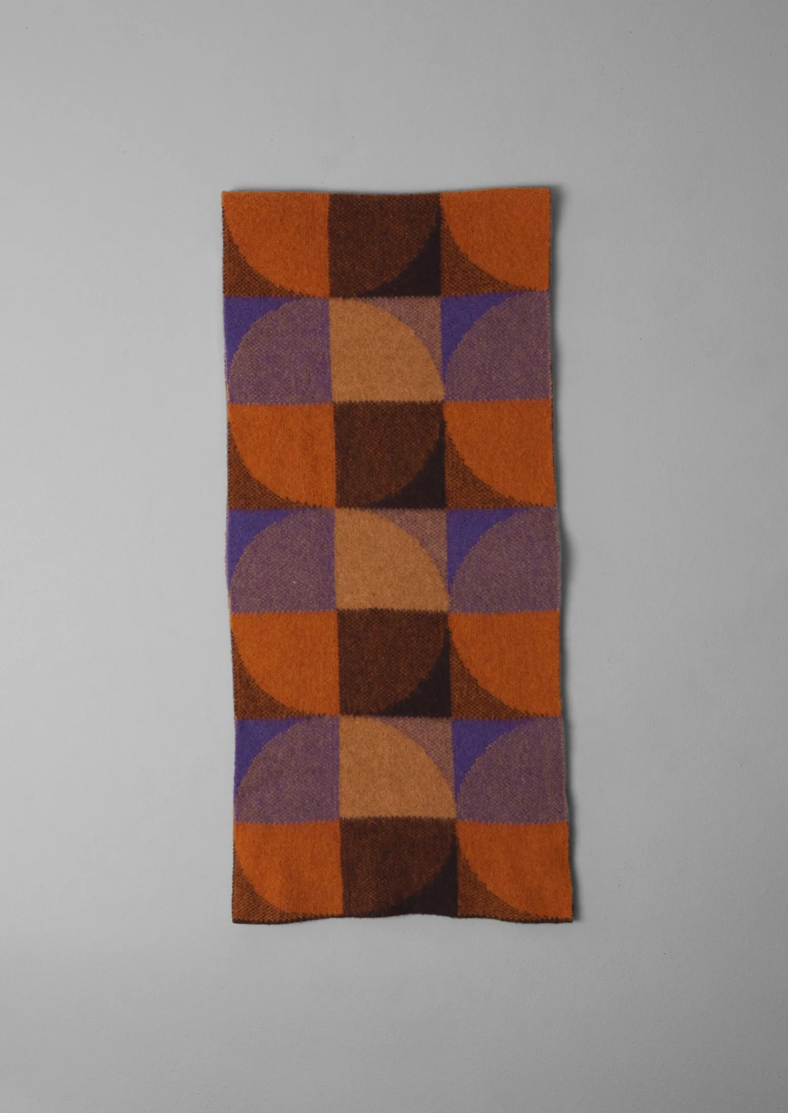 Colour Block Wool Scarf | Ginger Multi sold by TOAST