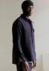 Indigo Running Stitch Overshirt | Indigo sold by TOAST