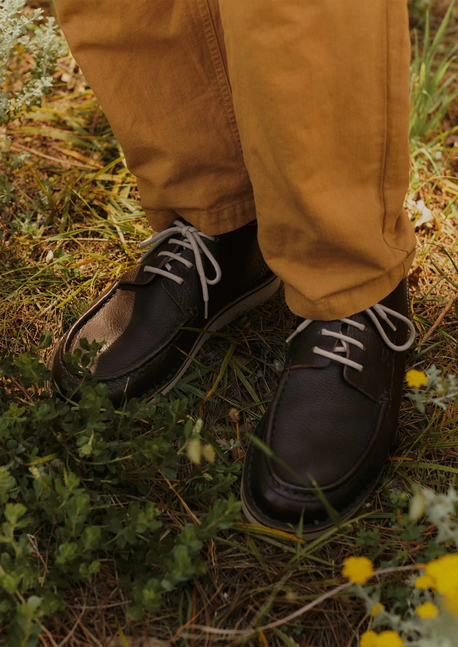 Fracap Leather Camp Shoes | Dark Brown sold by TOAST product image thumbnail 2