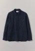 Indigo Running Stitch Overshirt | Indigo sold by TOAST