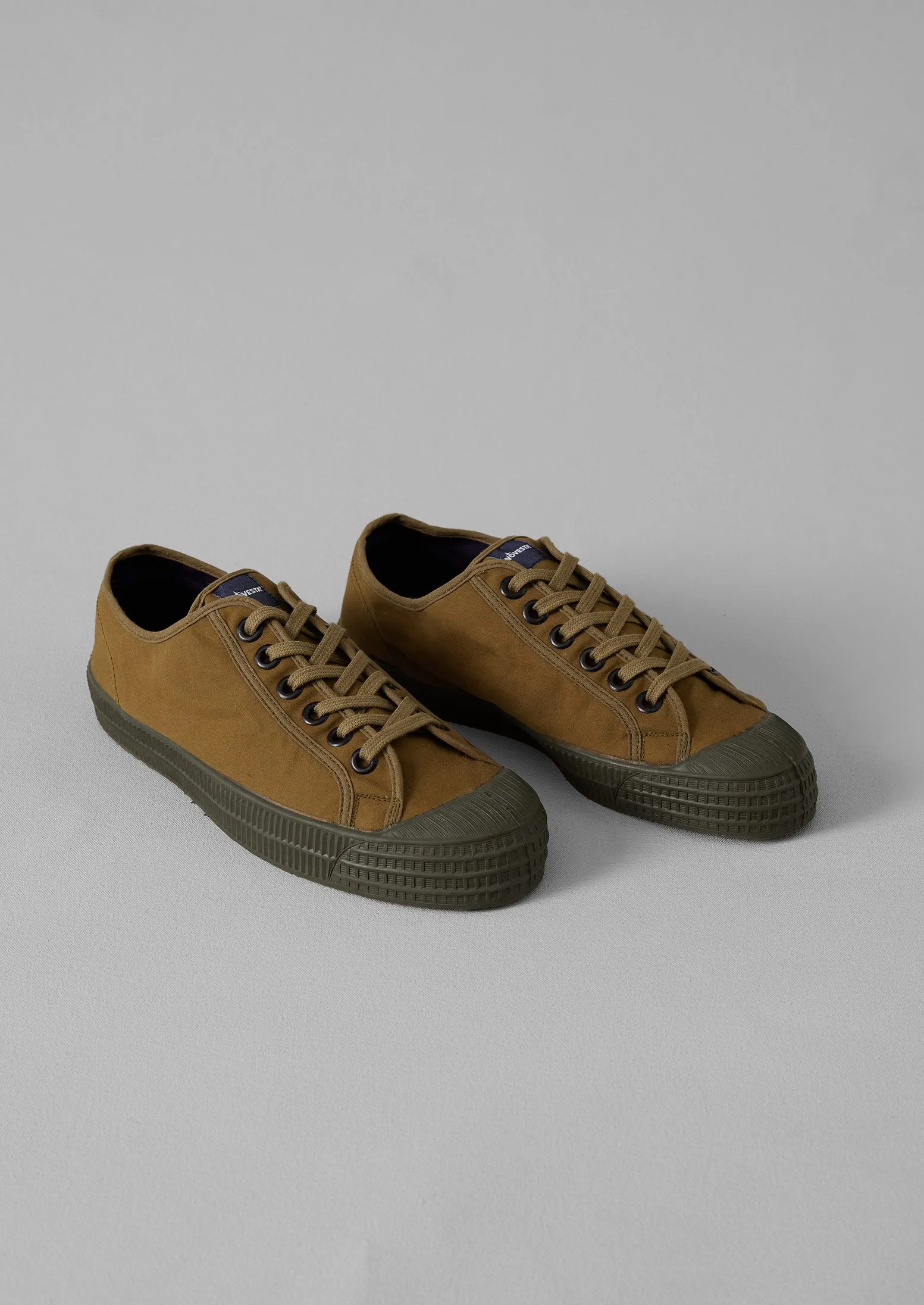 Novesta Waxed Cotton Plimsolls | Bark sold by TOAST product image thumbnail 3