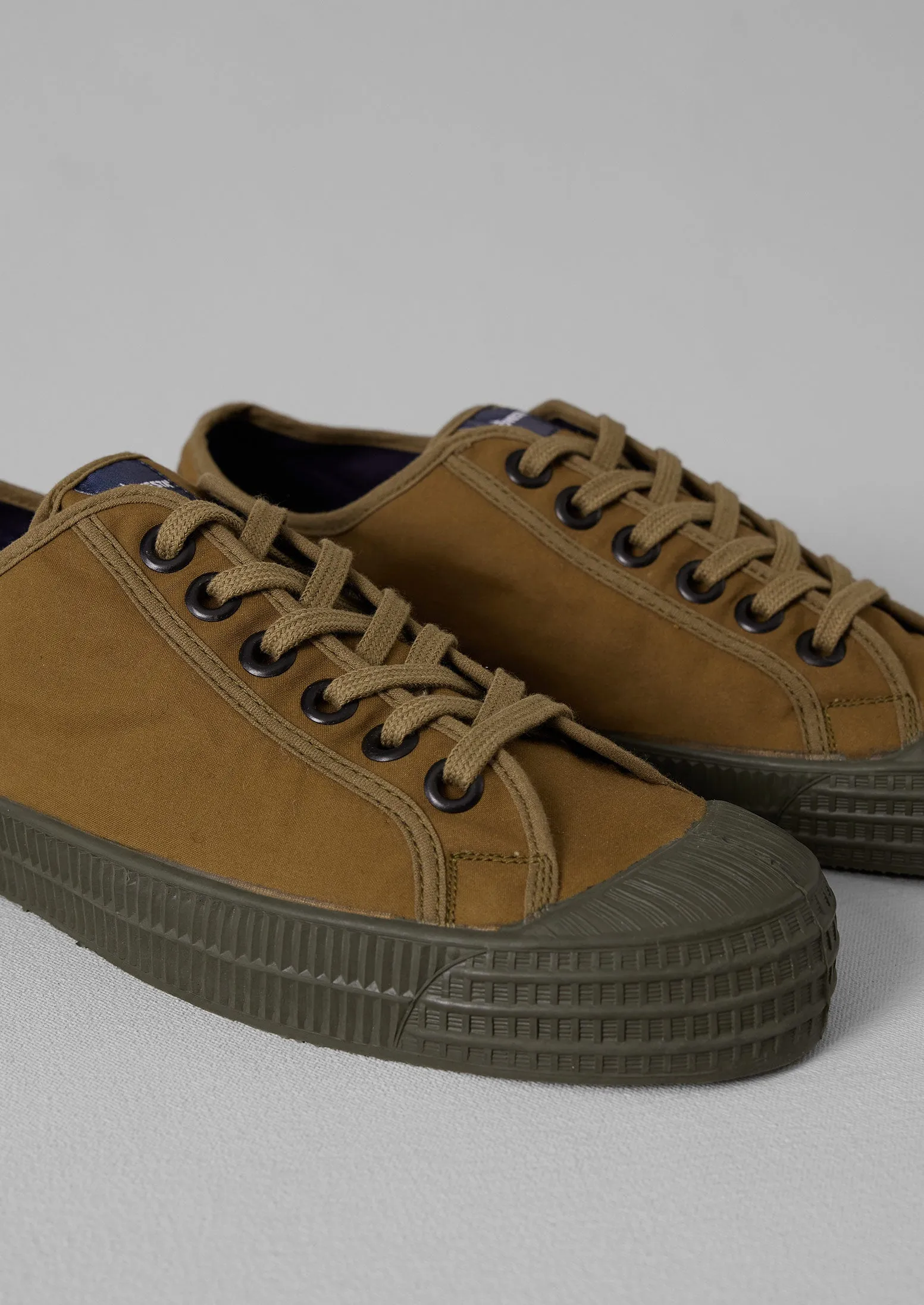 Novesta Waxed Cotton Plimsolls | Bark sold by TOAST product image thumbnail 4