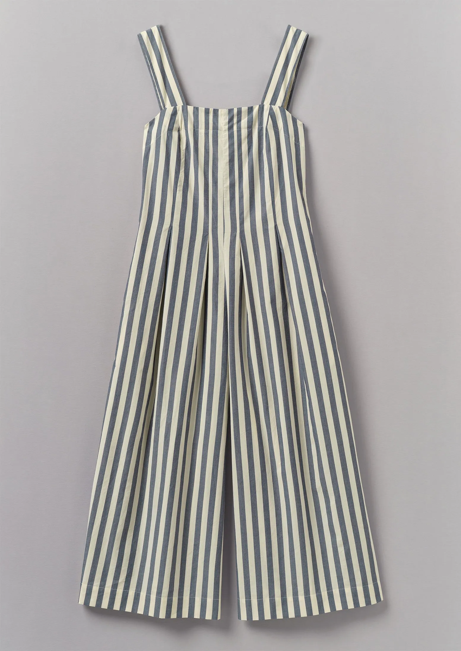 Oyo Stripe Cotton Jumpsuit | Butter sold by TOAST