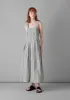Oyo Stripe Cotton Jumpsuit | Butter sold by TOAST