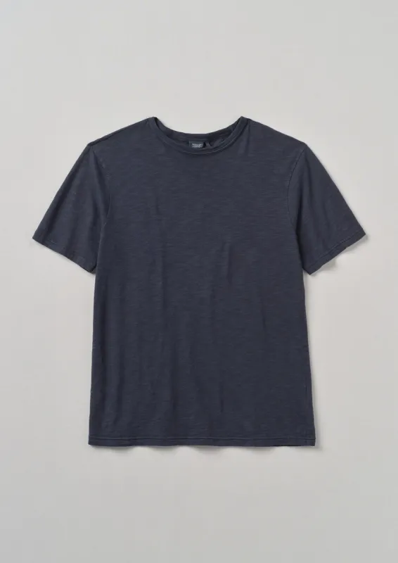 Theo Organic Cotton Short Sleeve Tee | Prussian Blue sold by TOAST