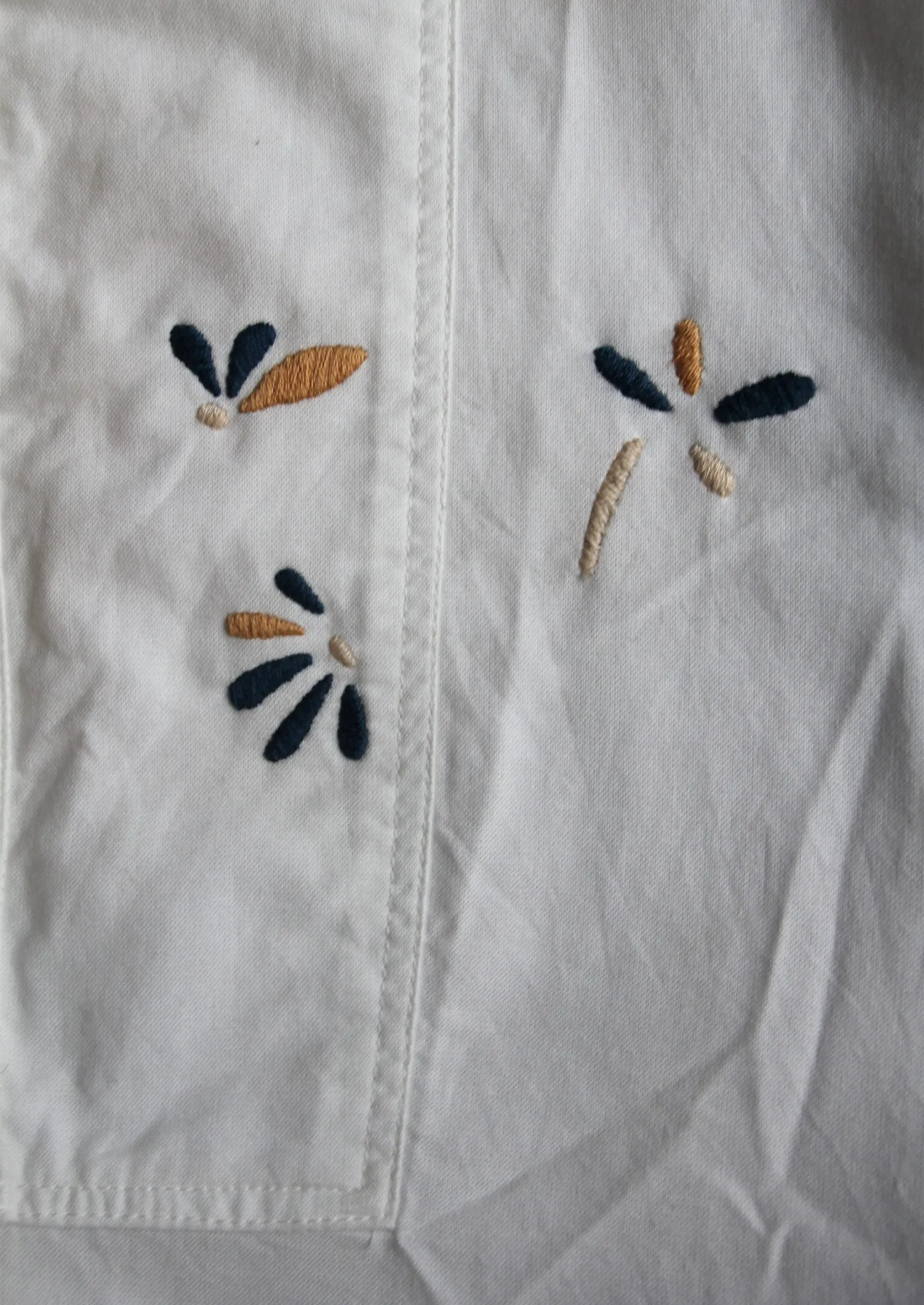 Renewed Cotton Oxford Dress Size 14 | White sold by TOAST product image thumbnail 3