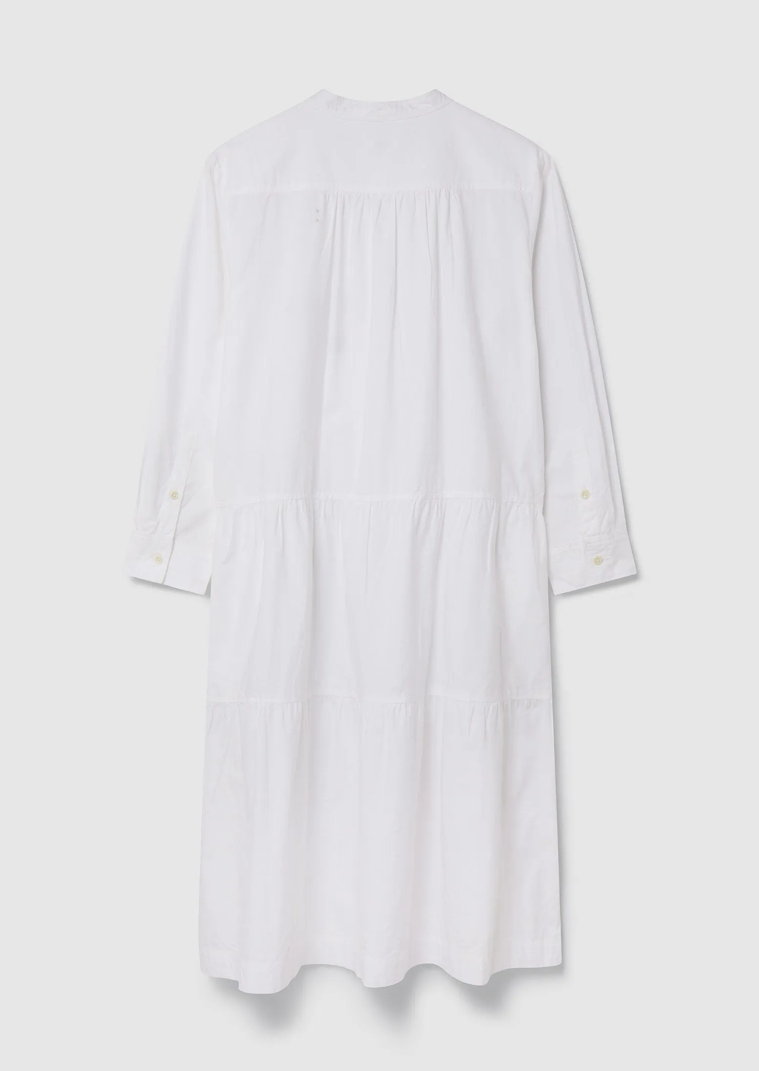Renewed Cotton Oxford Dress Size 14 | White sold by TOAST product image thumbnail 2