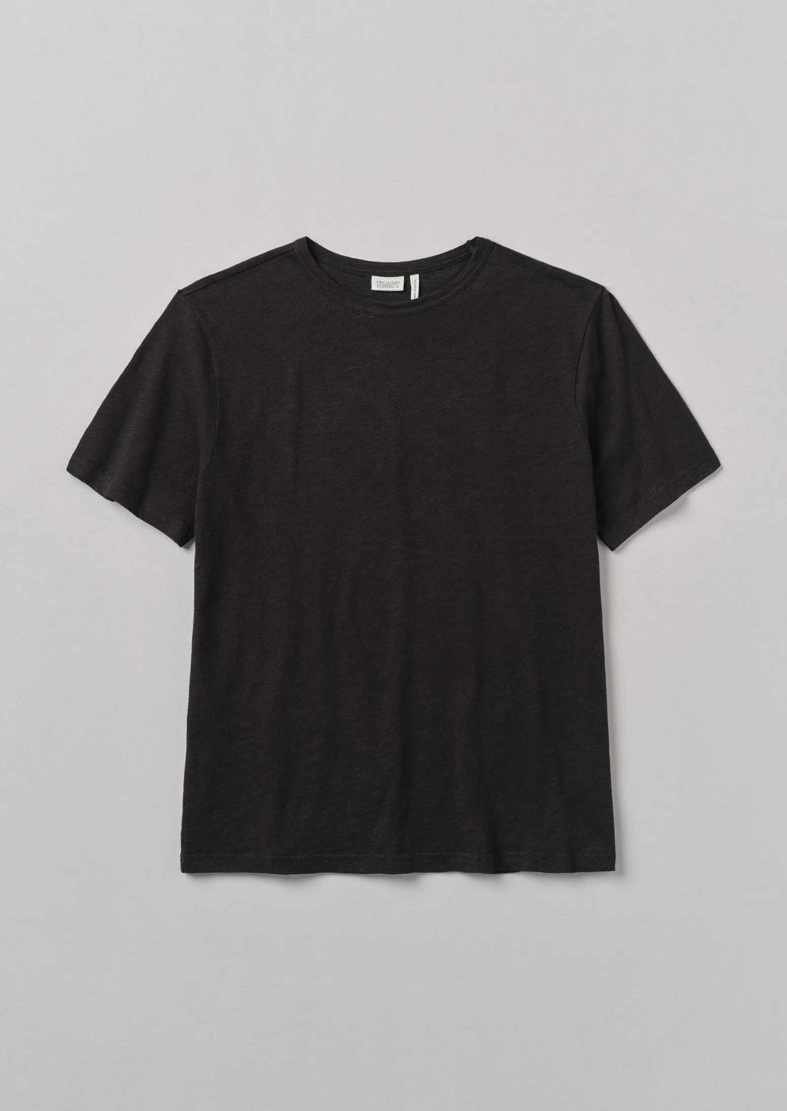 Theo Cotton Short Sleeve Tee | Carbon Black sold by TOAST