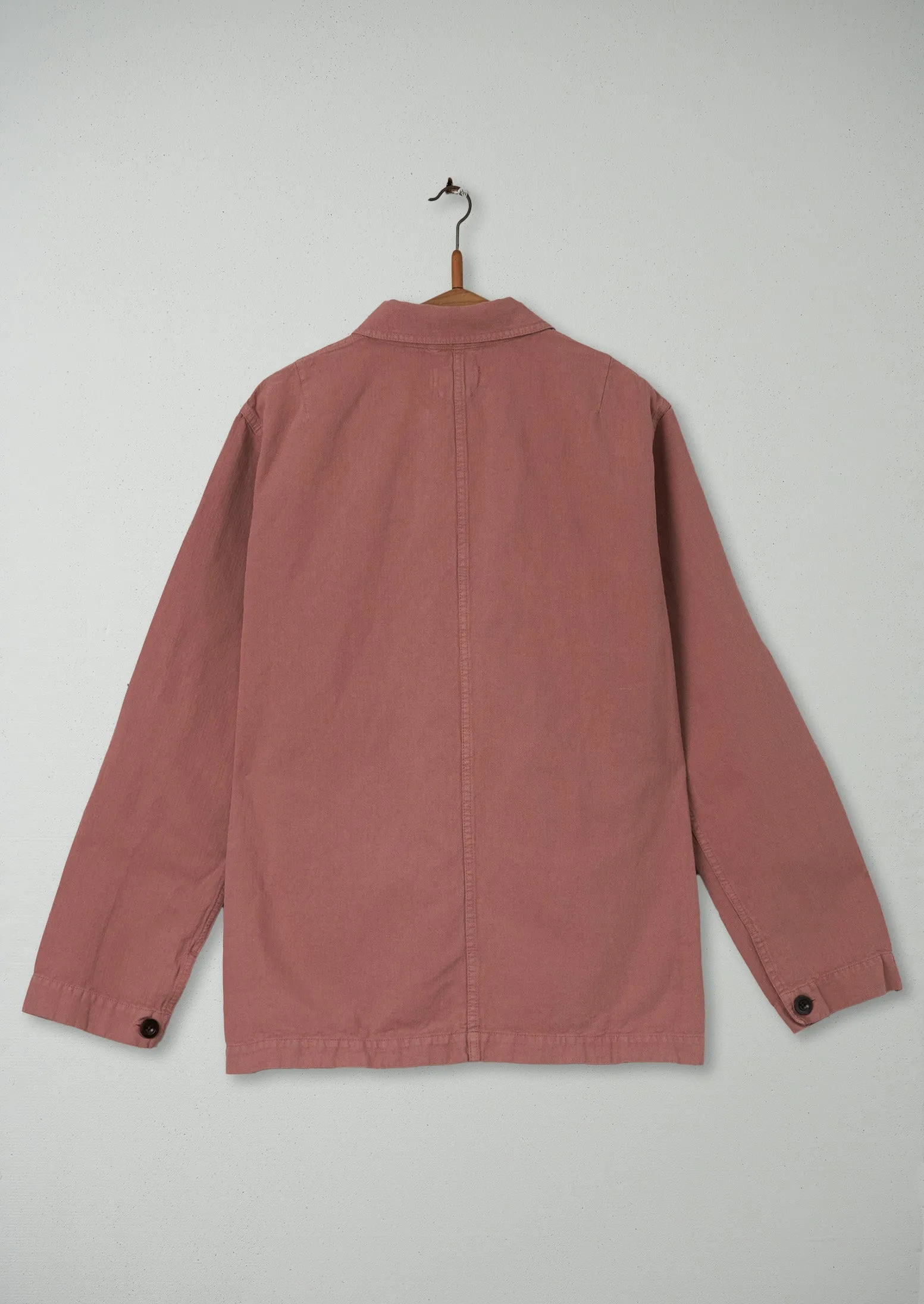 Reworn Mens Herringbone Jacket Size L (009) | Dusty Pink sold by TOAST product image thumbnail 2