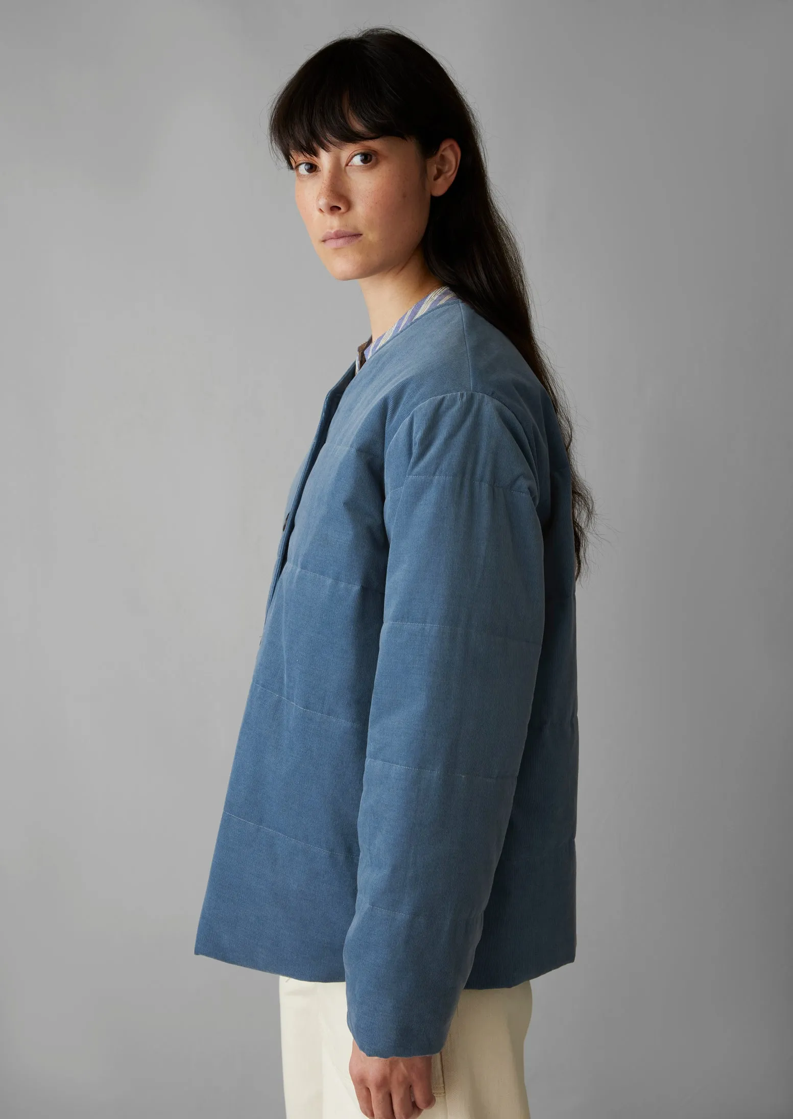 Quilted Needlecord Jacket | Myrtle sold by TOAST product image thumbnail 3