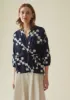 Grid Check Ikat Jacket | Denim Blue/Ecru sold by TOAST
