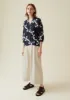 Grid Check Ikat Jacket | Denim Blue/Ecru sold by TOAST