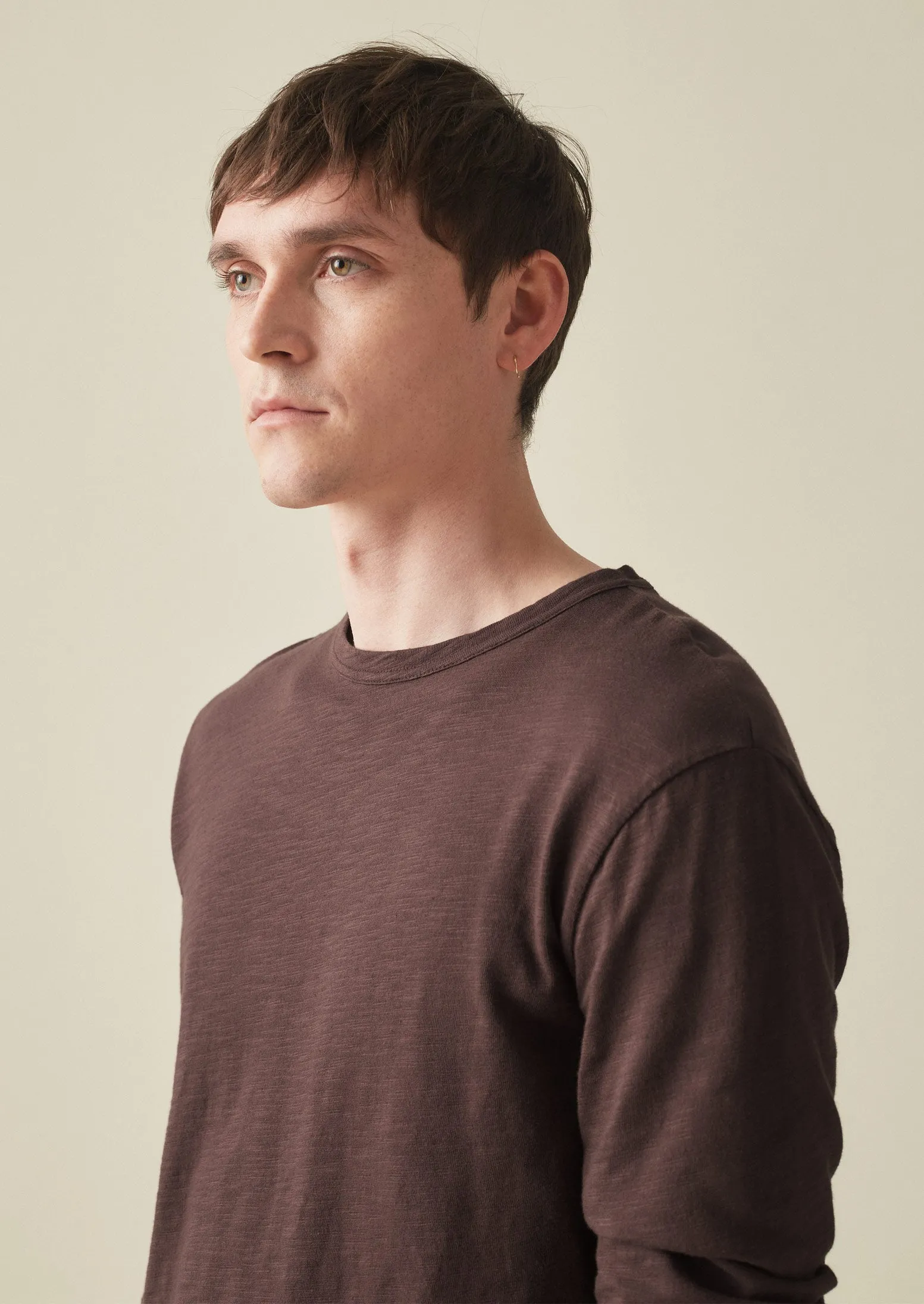 Frank Cotton Long Sleeve Tee | Hickory sold by TOAST product image thumbnail 3