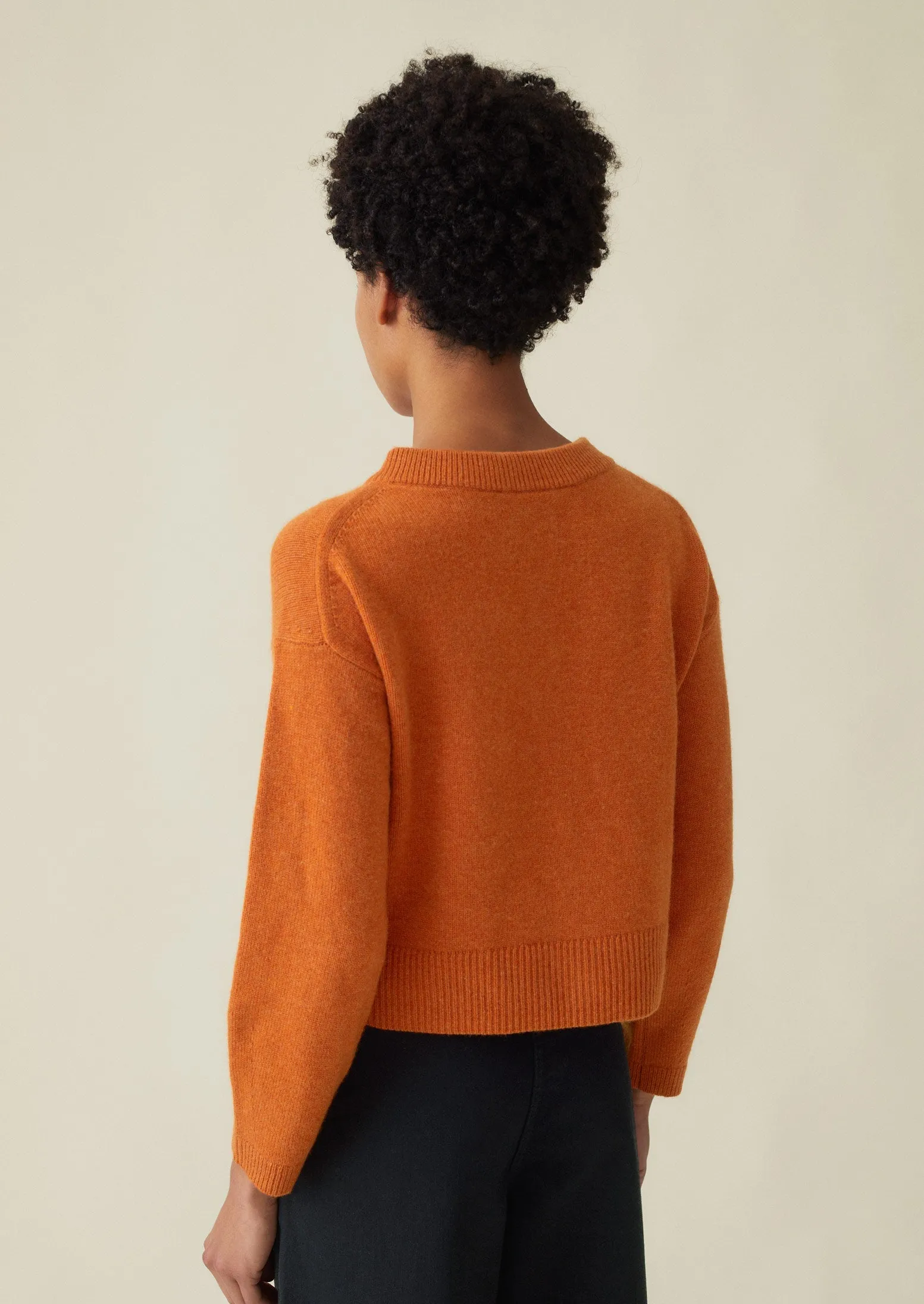 Wool Cashmere Cardigan | Spice sold by TOAST product image thumbnail 4