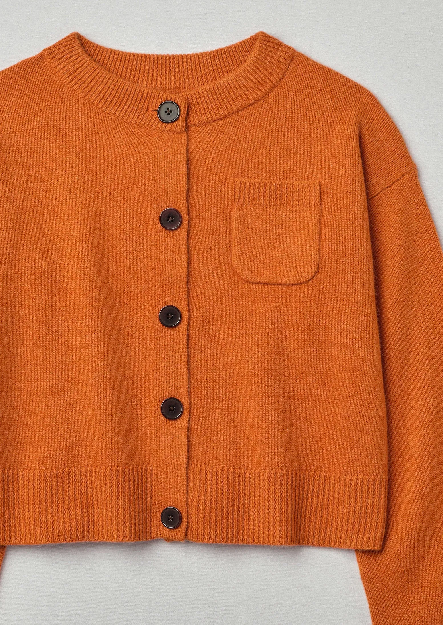 Wool Cashmere Cardigan | Spice sold by TOAST product image thumbnail 5