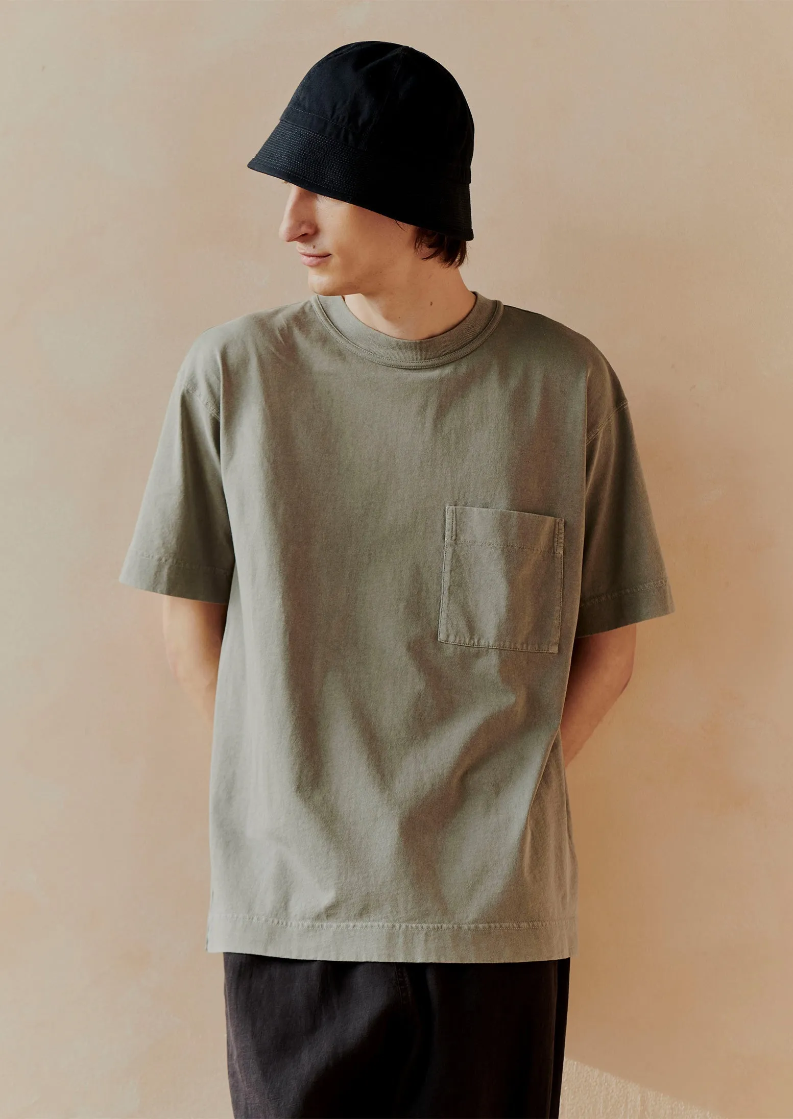 Mineral Dyed Organic Cotton Tee | Carbon sold by TOAST product image thumbnail 3