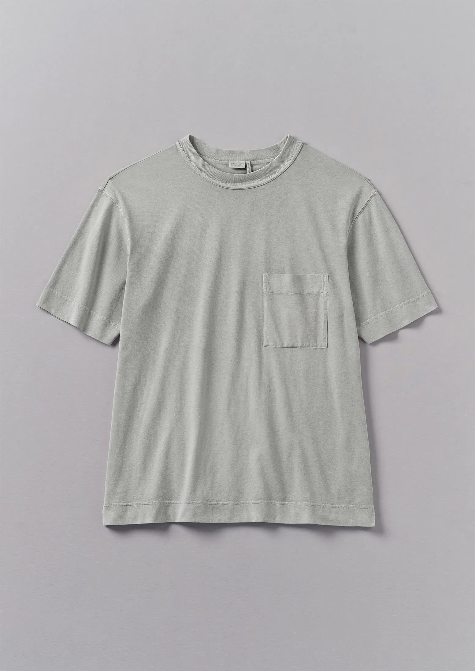 Mineral Dyed Organic Cotton Tee | Carbon sold by TOAST